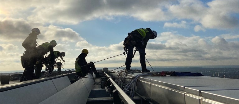 ssg abseiling window cleaning rope access services uk