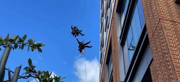 ssg abseiling maintenance rope access services uk